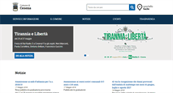 Desktop Screenshot of comune.cesena.fc.it